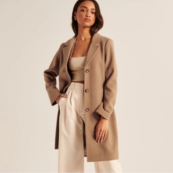 Abercrombie & Fitch Jackets & Blazers - Abercrombie & Fitch The Dad Coat Size Small